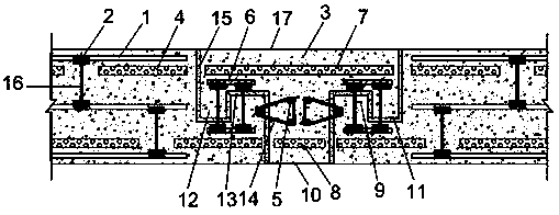 Thermal insulation wallboard and thermal-bridge-free connecting manner thereof