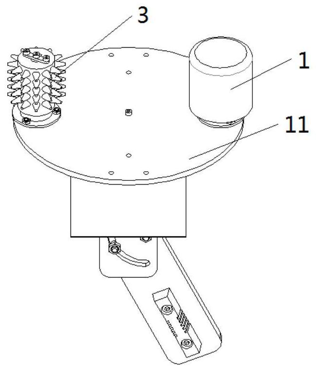 A substation contact grinding mechanism, grinding robot, system and method