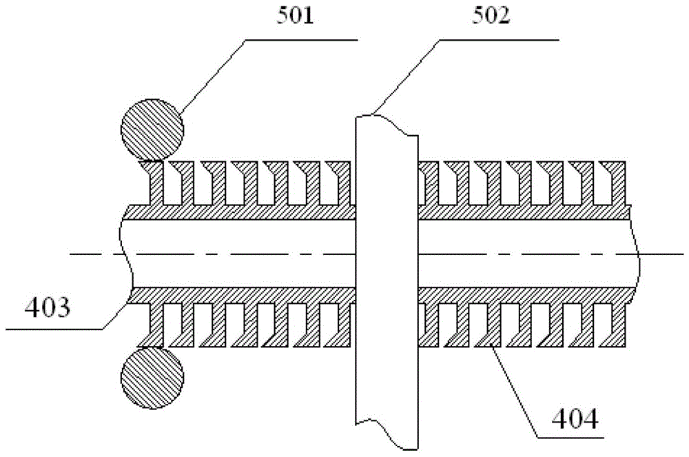 A finned tube heat exchanger