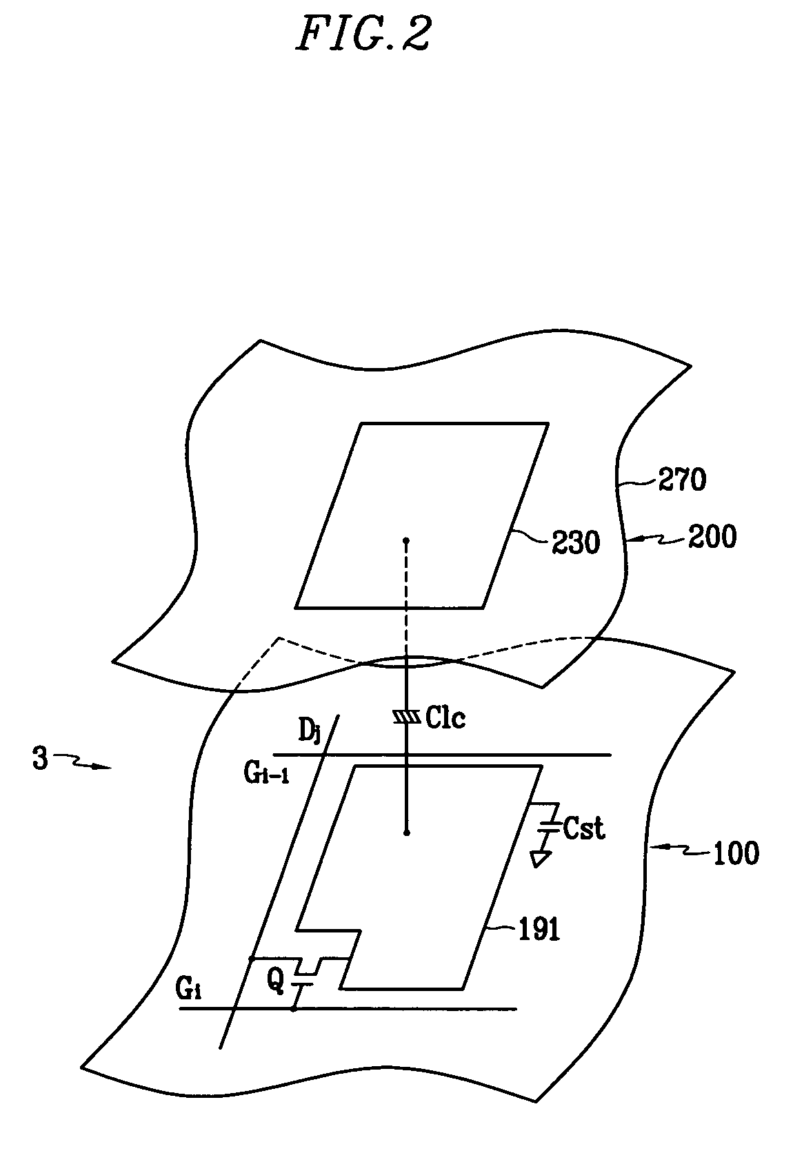 Liquid crystal display device having improved touch screen