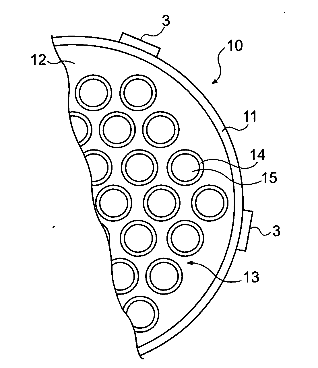 Insert and method for reducing fouling in a process stream