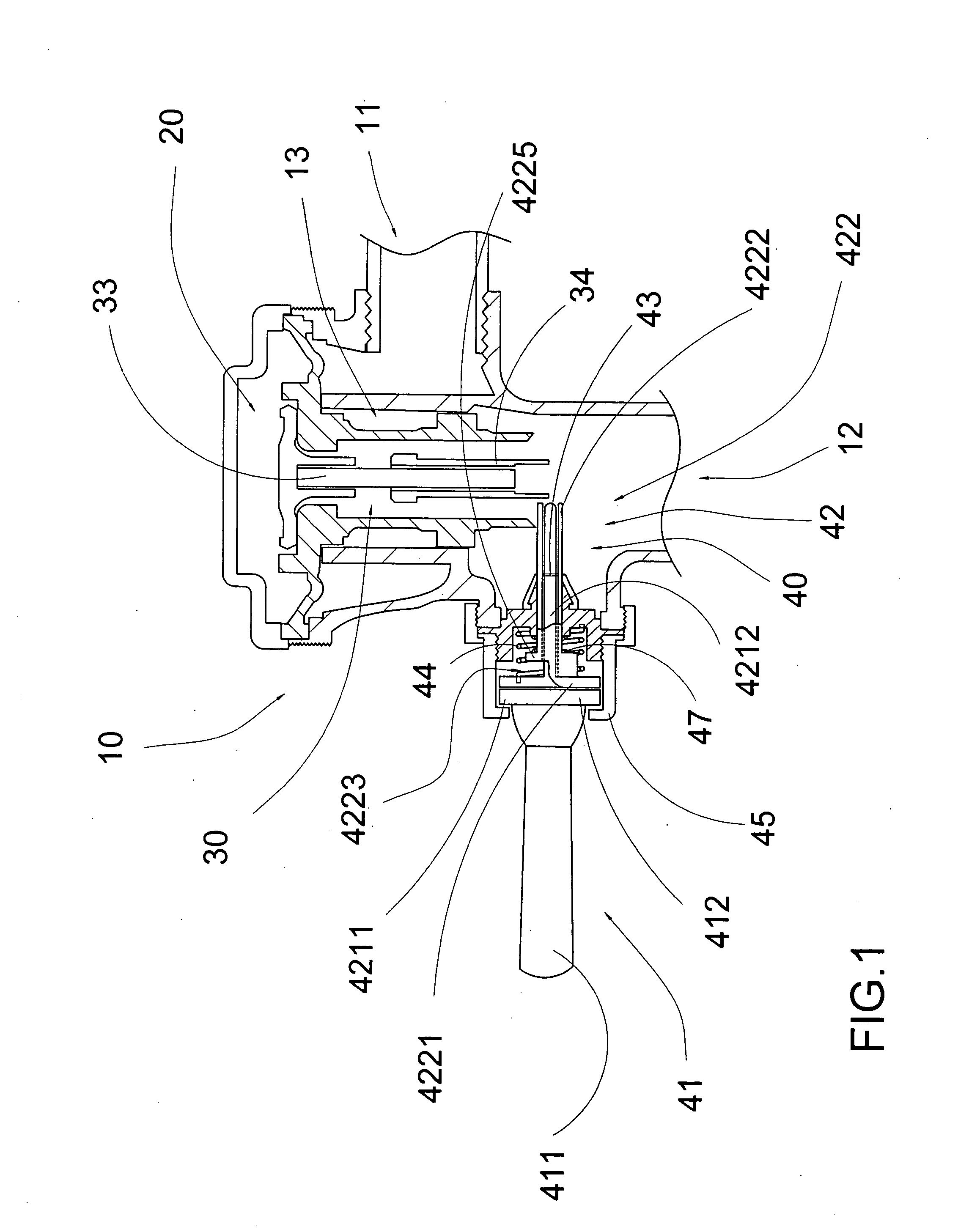 Method and arrangement for controlling flush water volume