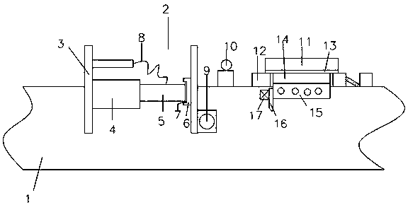 Special explosion-proof device for heater