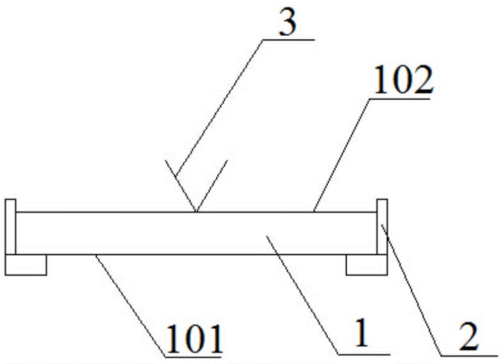 Wafer fixing device for evaporator