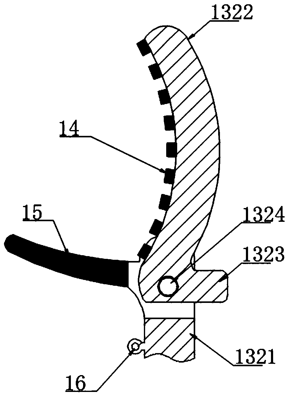 Universal mechanical hand for industrial automatic assembly line