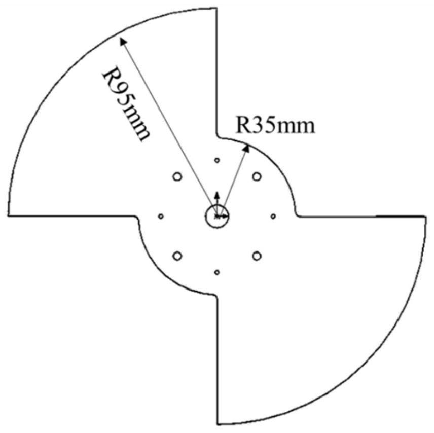 Ultrahigh vacuum environment far ultraviolet-extreme ultraviolet light chopping periodic modulation light splitting device