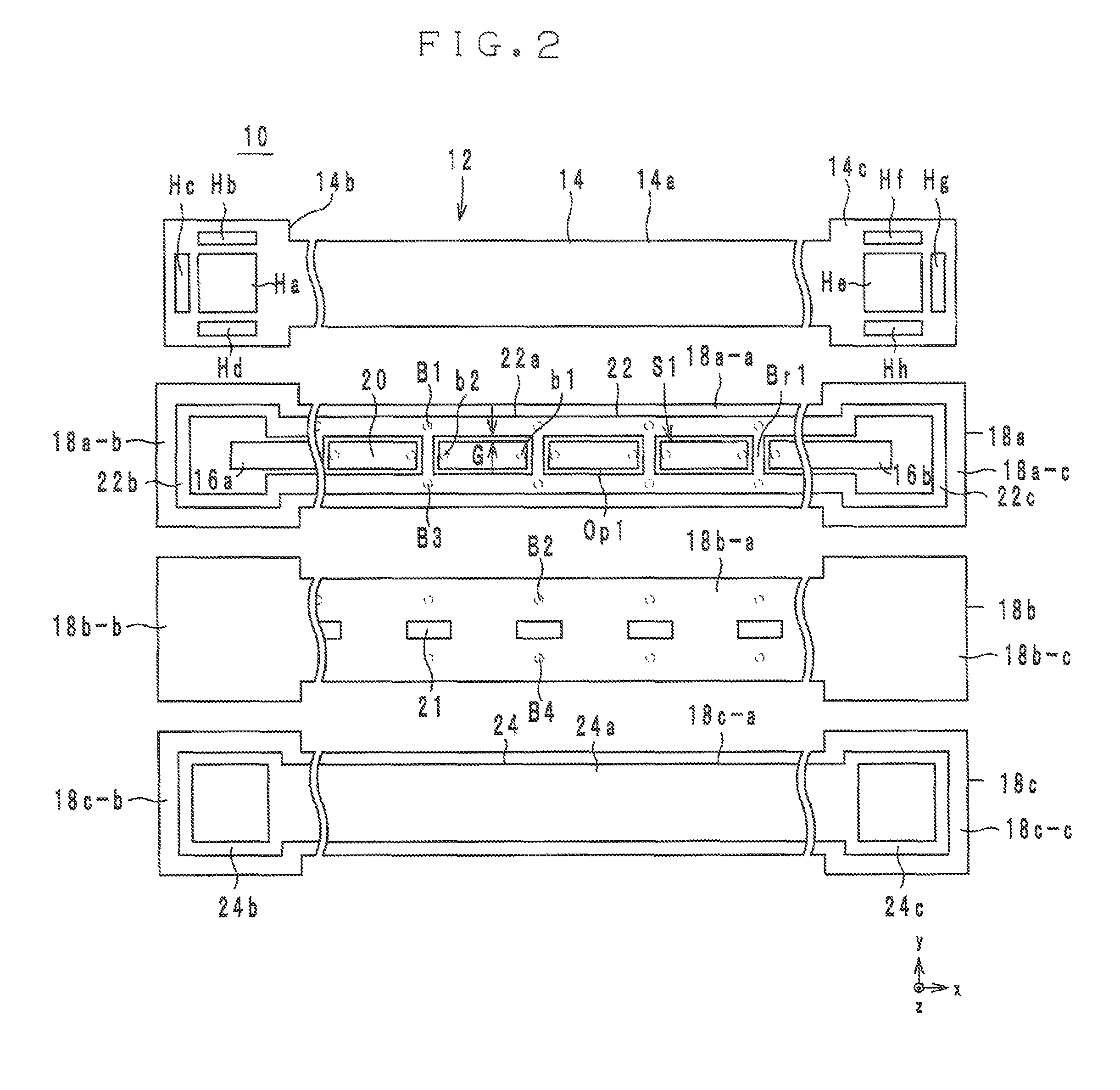 High-frequency signal transmission line and electronic apparatus including the same
