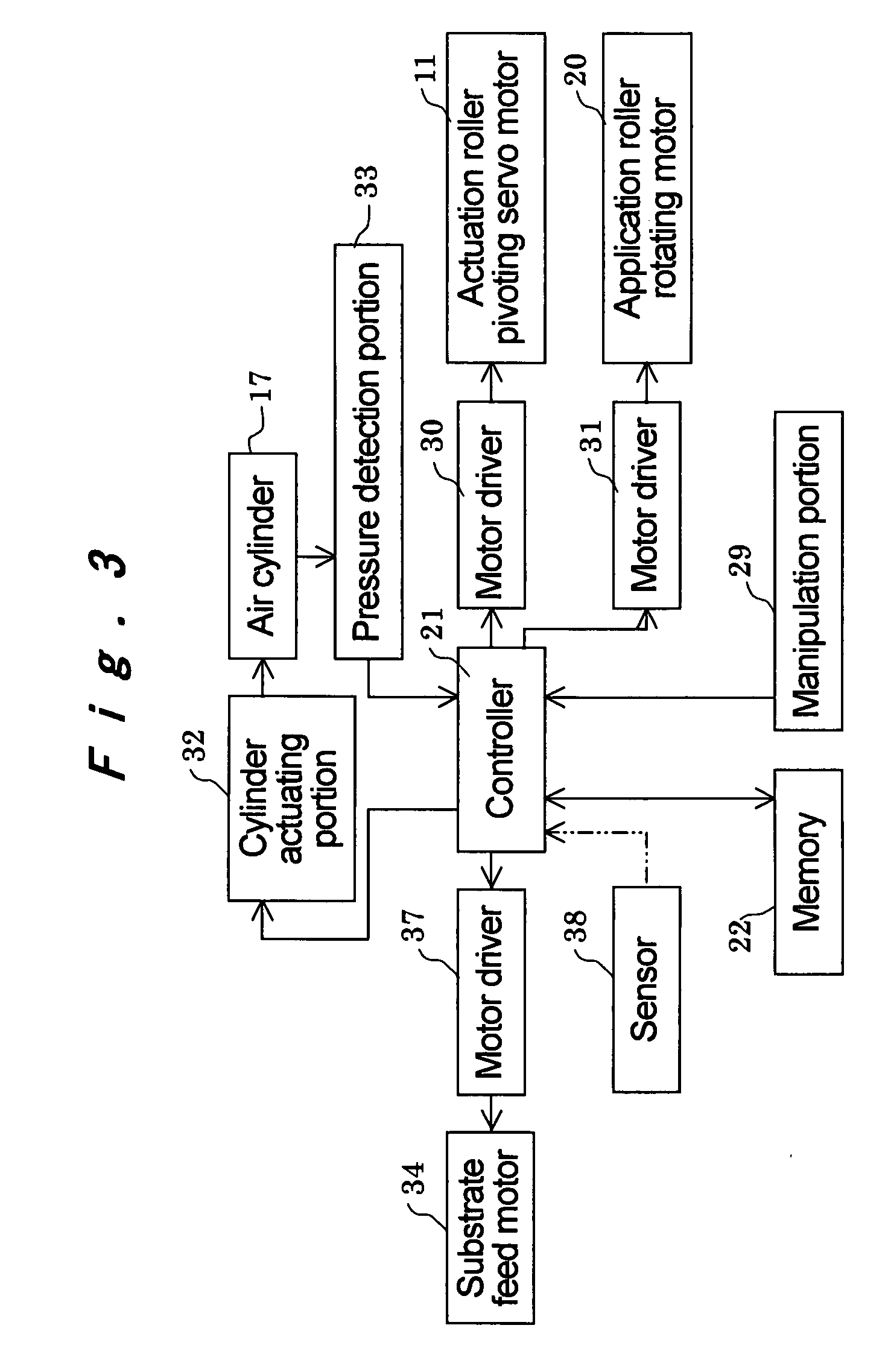 Method for intermittently applying thin-film coatings