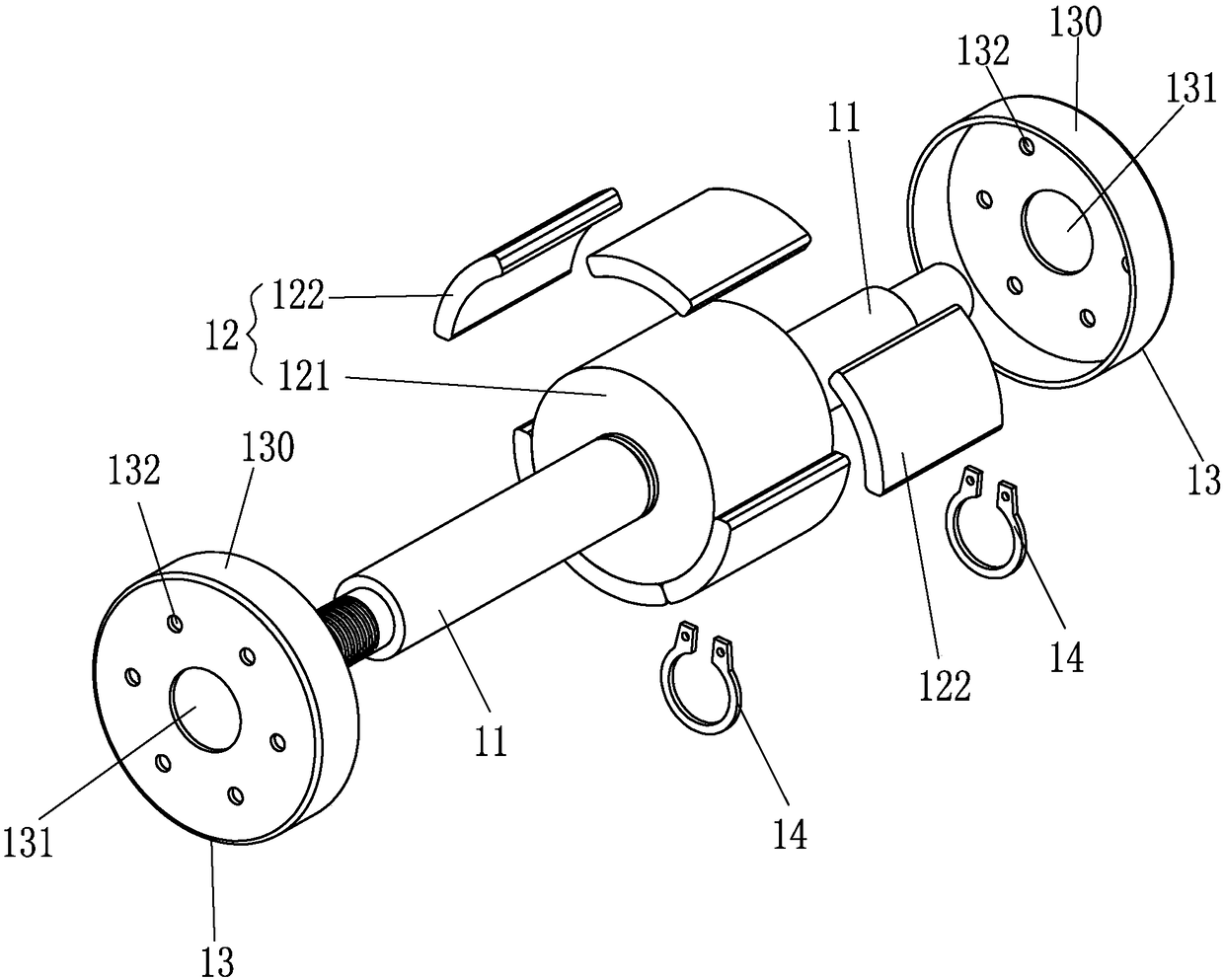 Motor rotor, sewing machine energy saving motor by employing motor rotor and sewing machine of motor rotor