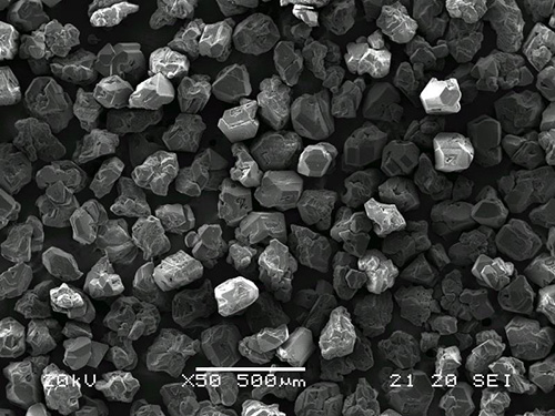 Dry-wet combined production process for superhard material abrasive material
