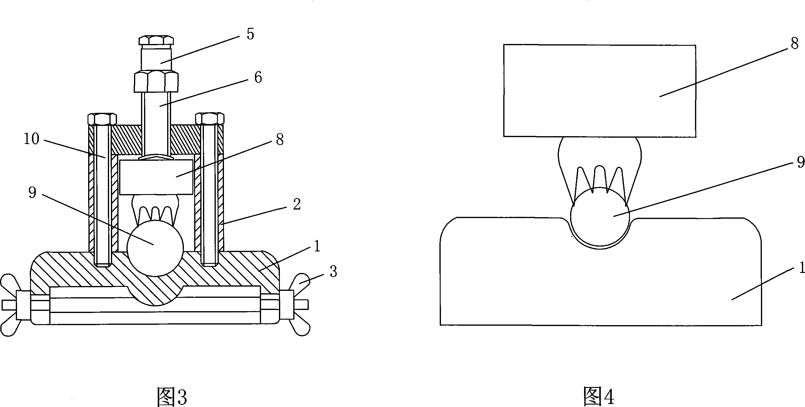 Penetration type lightning protection metal fittings for preventing breaking of suspended insulated guide wire by lighting strike