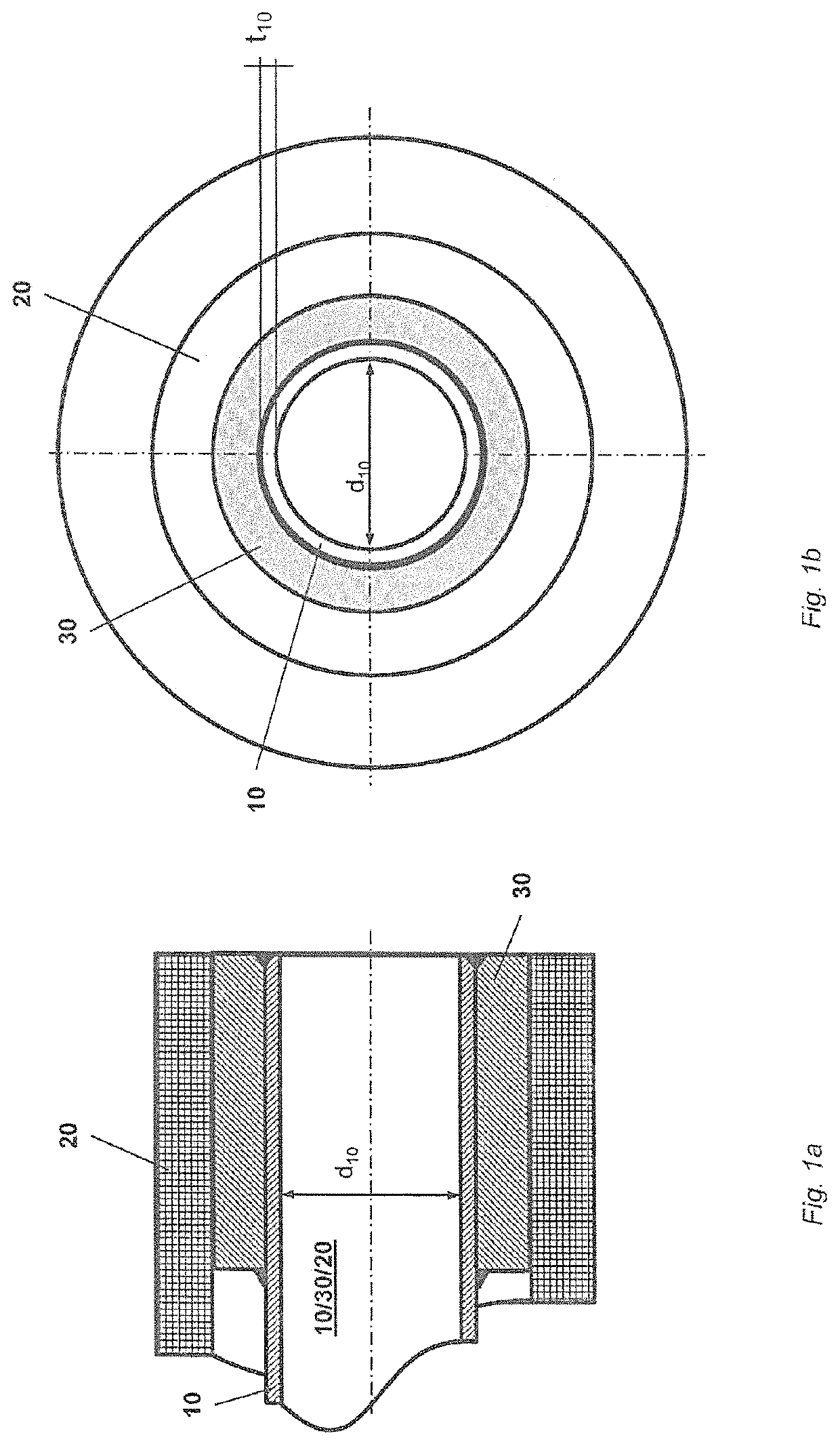 Method for affixing a metal tube to a metal body