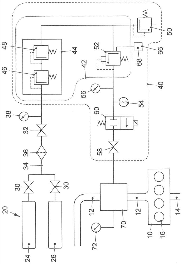 Metering unit for internal combustion engines operating on combustible gases