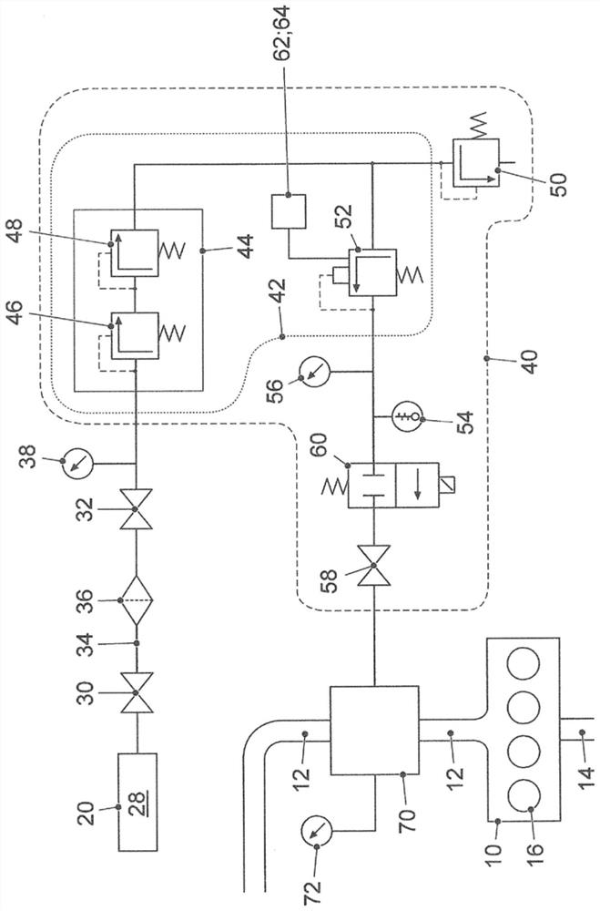 Metering unit for internal combustion engines operating on combustible gases