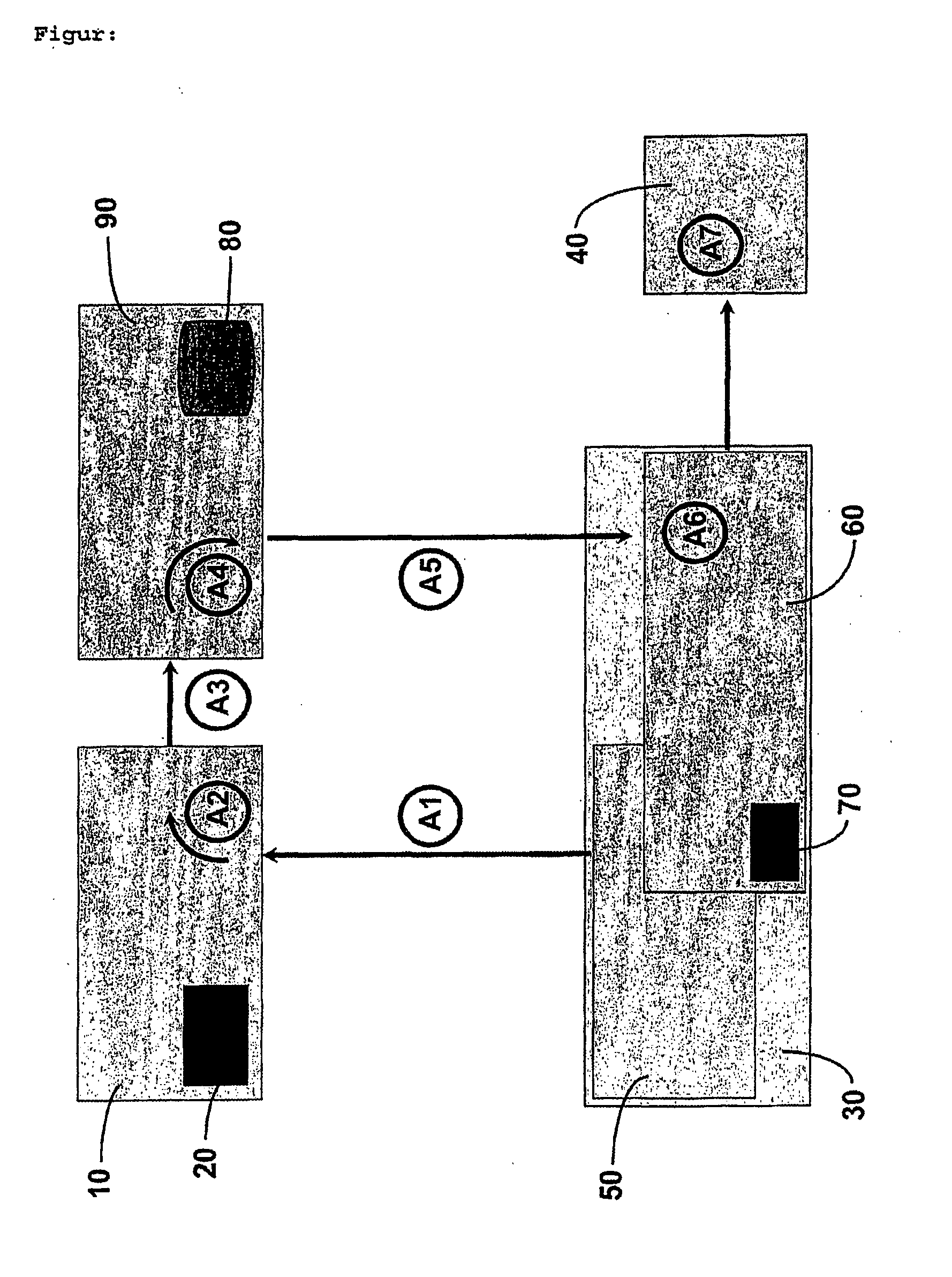 Method and Device for Franking Postal Items