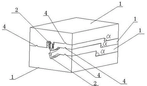 A self-locking cooling and shaping tool