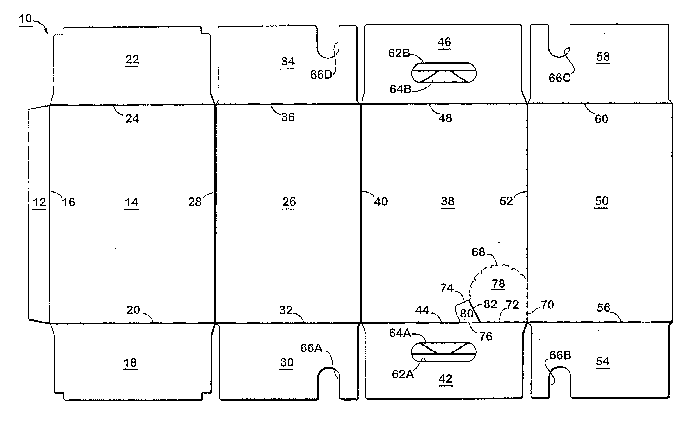 Carton with Top Dispensing Feature