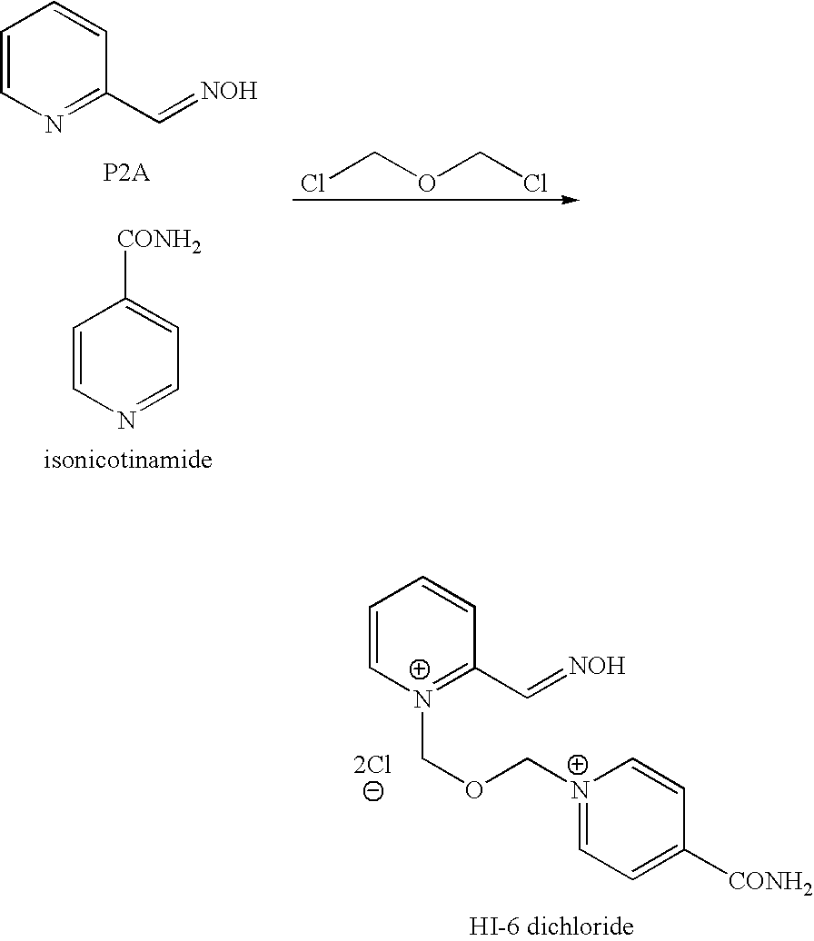 Process for the manufacture of HI-6 dimethanesulfonate