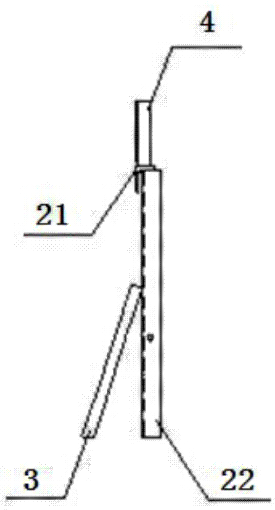Construction method for hoisting double rows of tank top beams synchronously