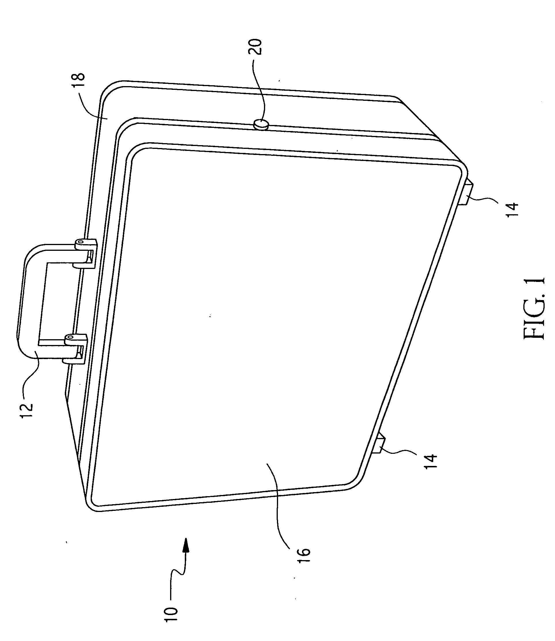 Packaging mechanism for a portable computer