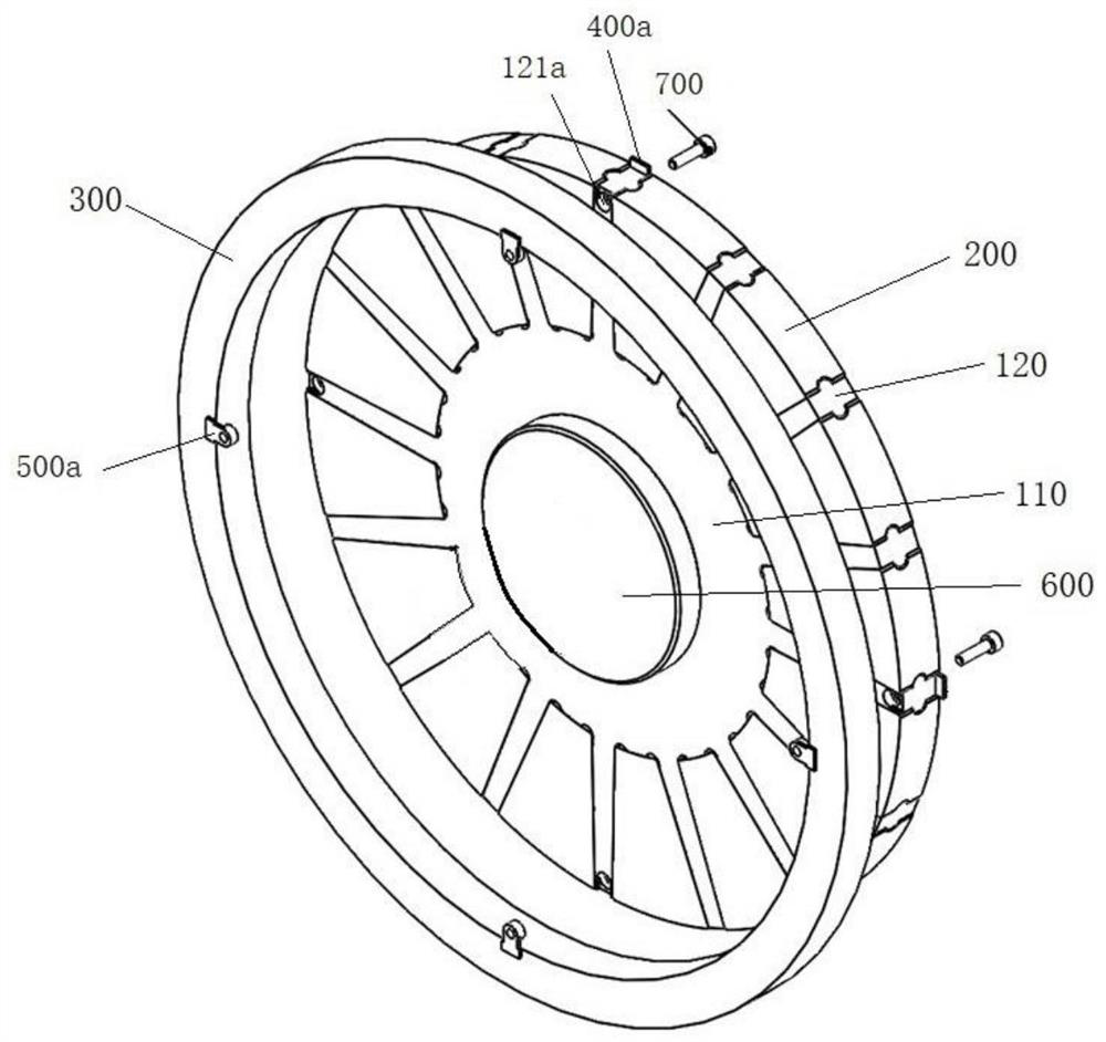 Rotor structure of disc type motor