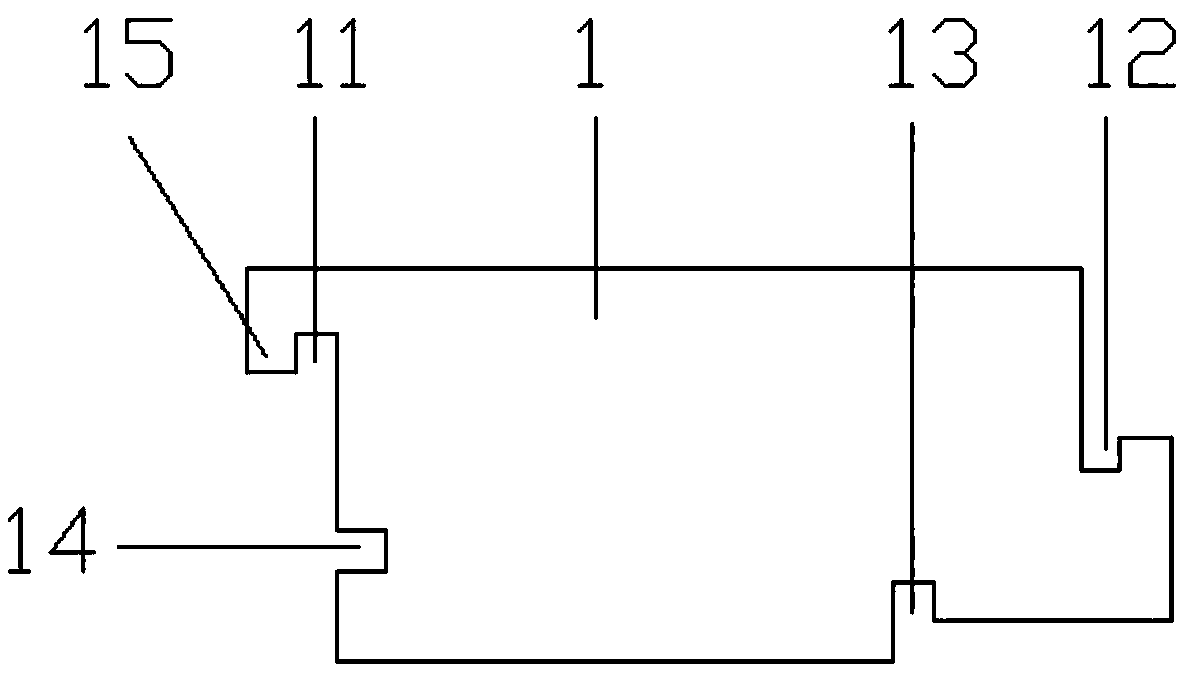 Floor capable of being provided with various kinds of keels