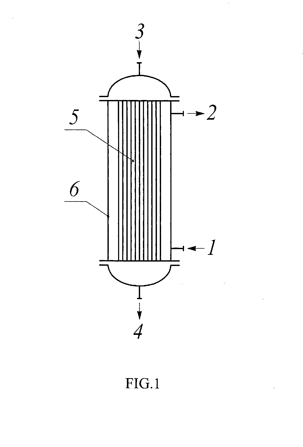 Process for producing synthetic liquid hydrocarbons and reactor for fischer-tropsch synthesis