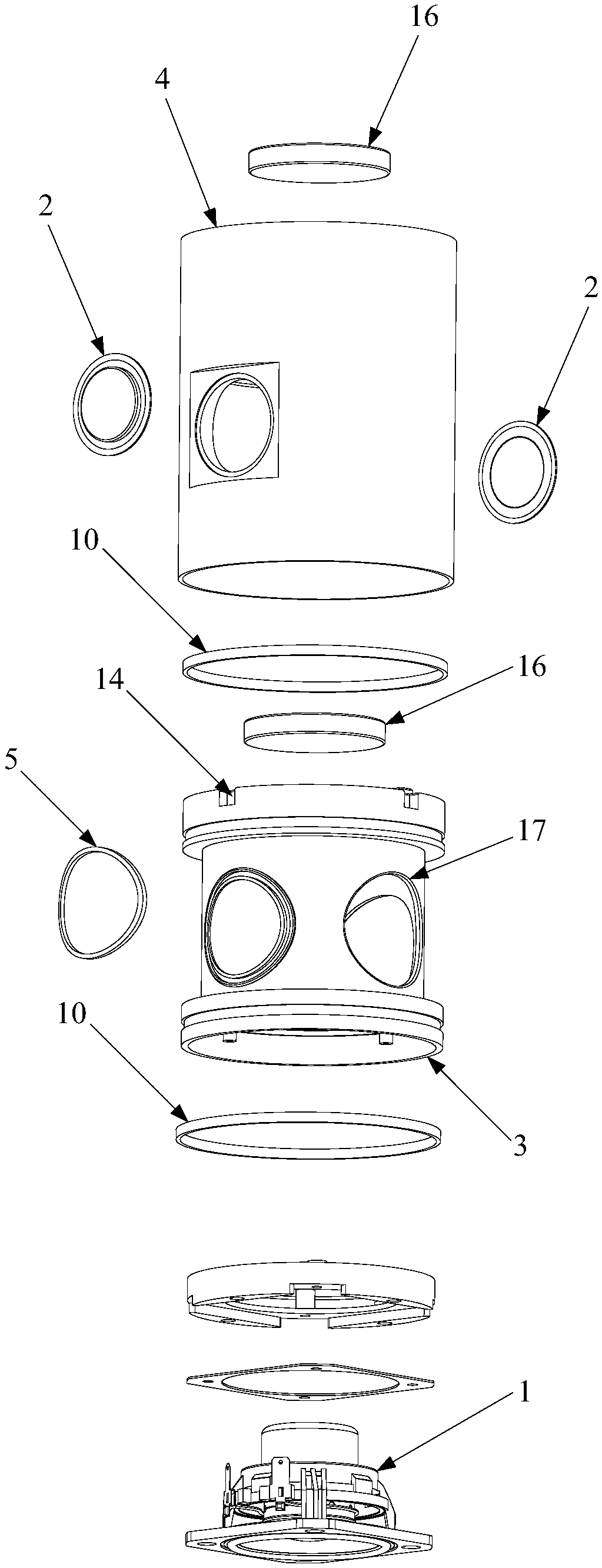An audio device and a low-frequency adjusting structure thereof