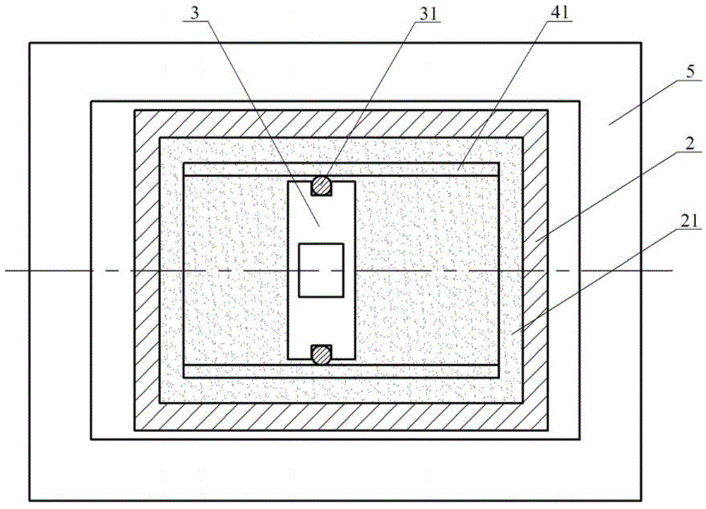 Frictional wear test method and test device for sealing ring