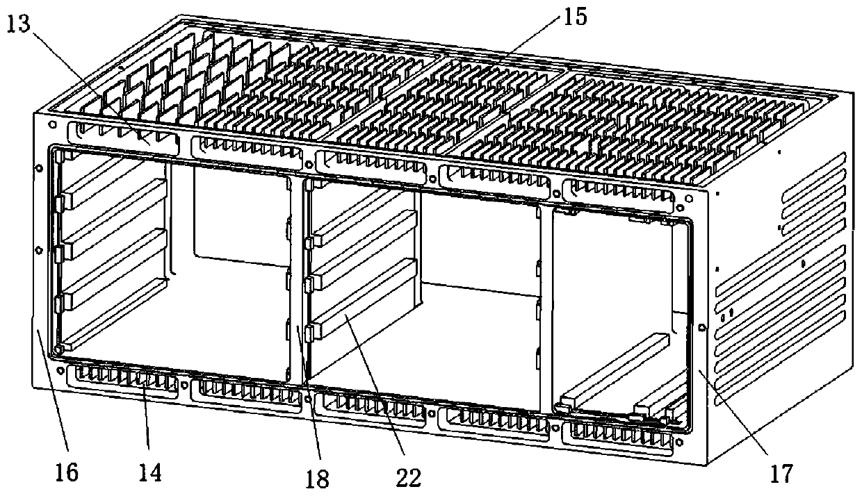 Reinforced sealing case based on MTCA standard and assembling method thereof