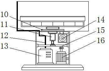 Fixed type flower viewing device