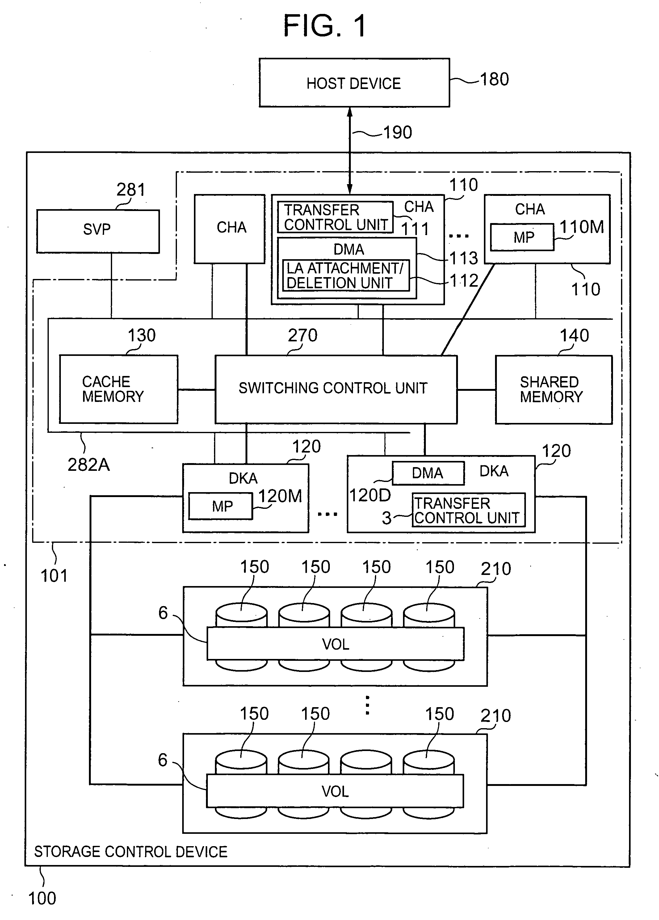 Storage control device and method for detecting write errors to storage media