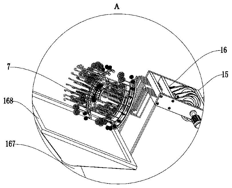 Hovenia acerba pneumatic type interval harvesting malposition multi-seed conflict type positioning splitting device