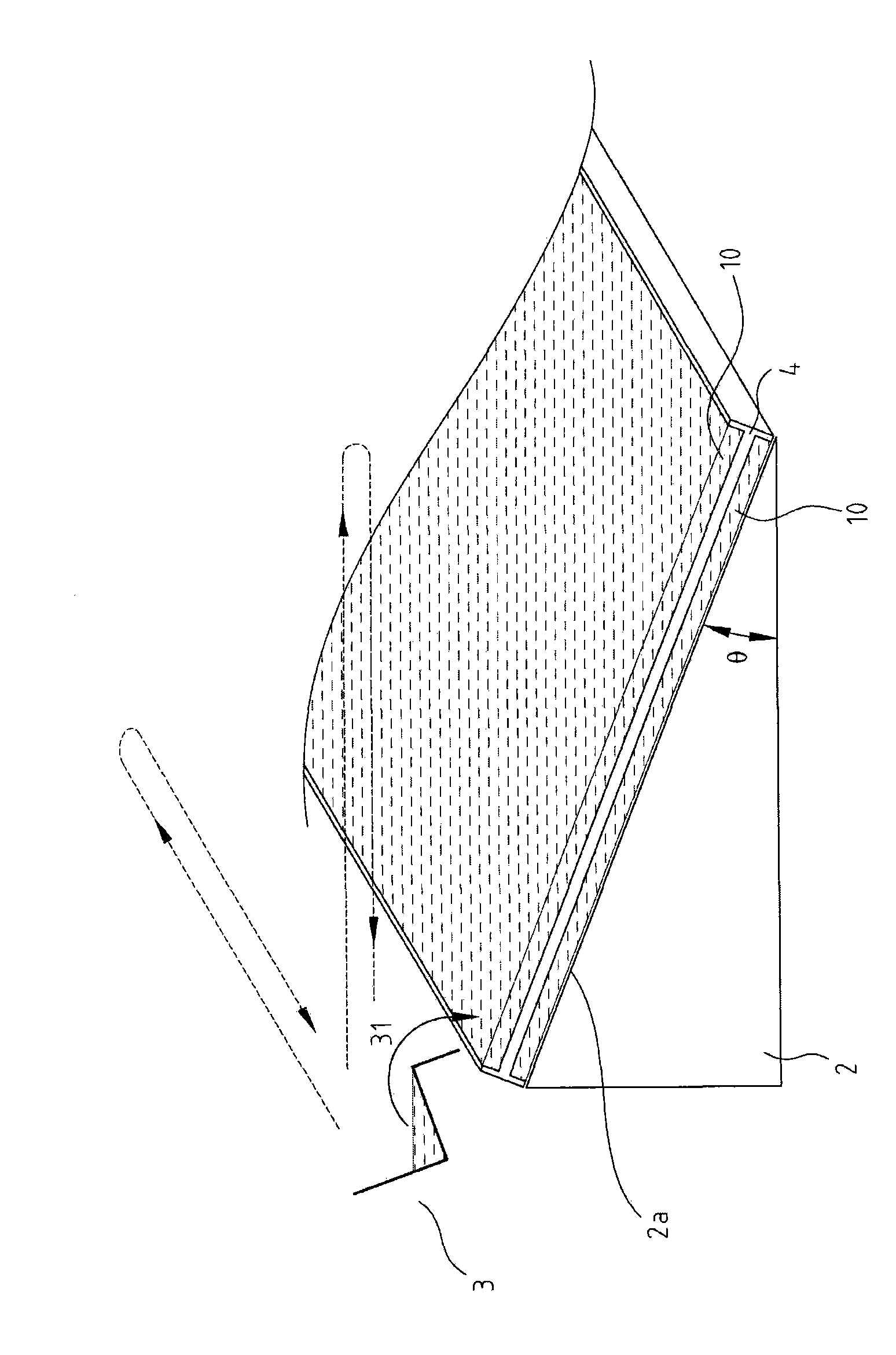 Device and method for etching optical glass