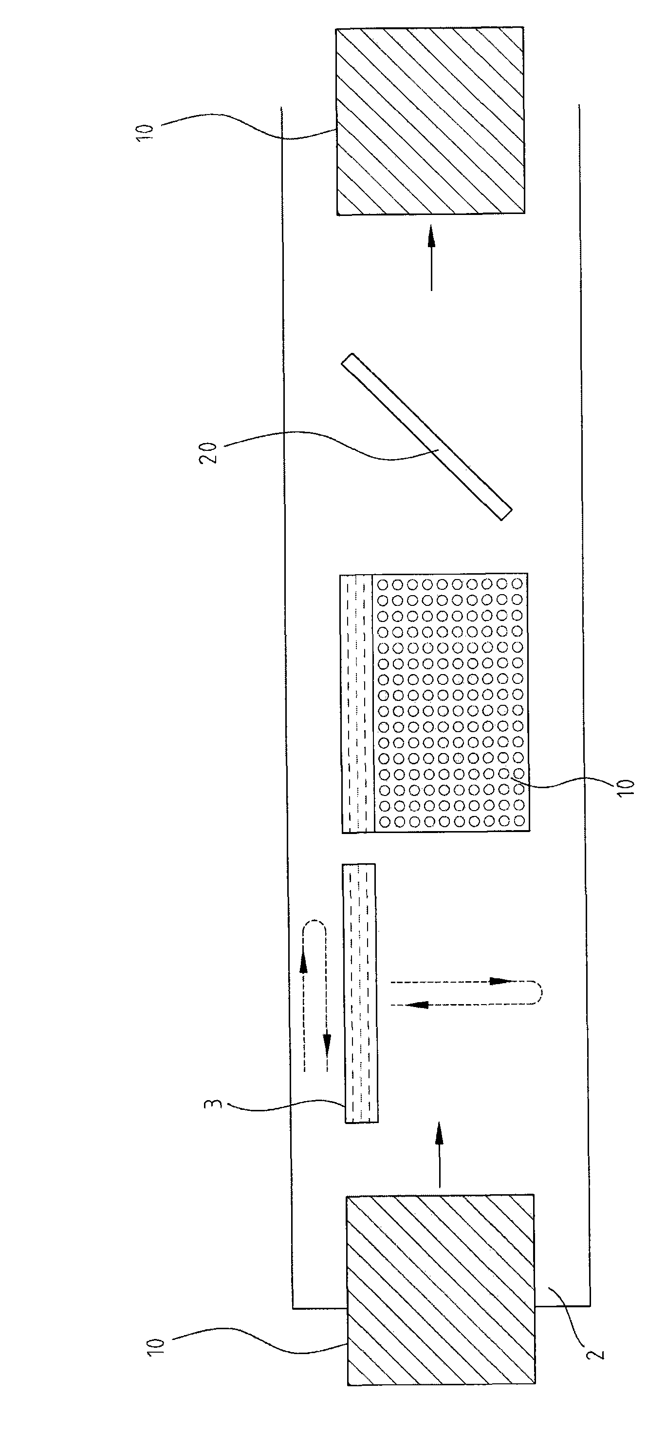 Device and method for etching optical glass