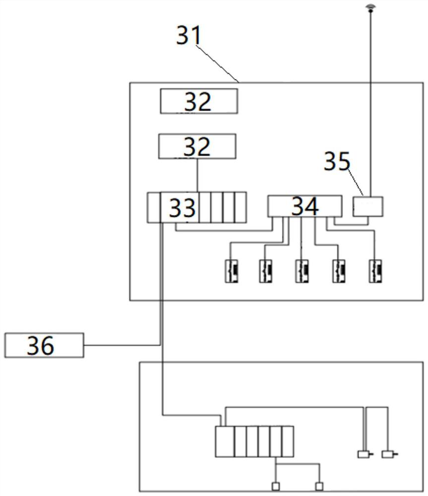 Travelling crane intelligent driving control system and method