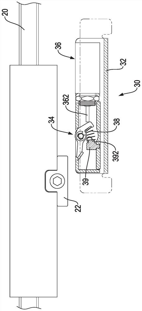 Sliding door lock