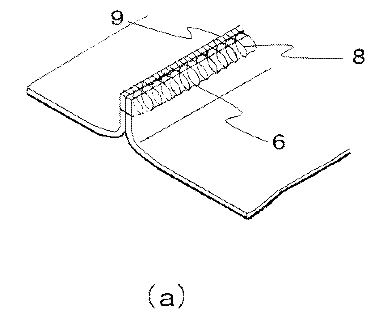 Seam structure for fabric
