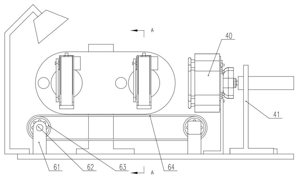 Electric vehicle cushion packaging device and using method thereof