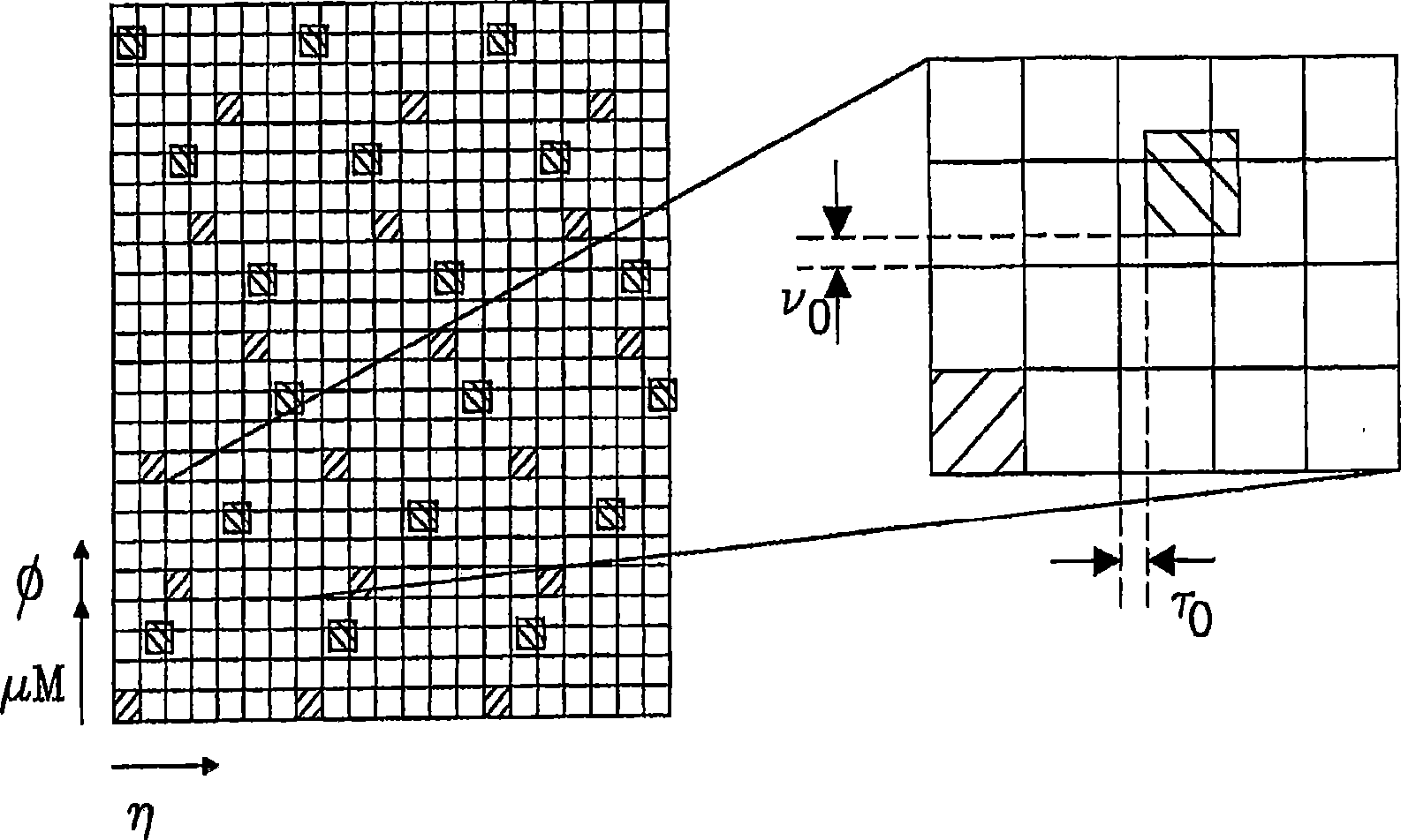 Detection of time-frequency frequency-hopping pattern