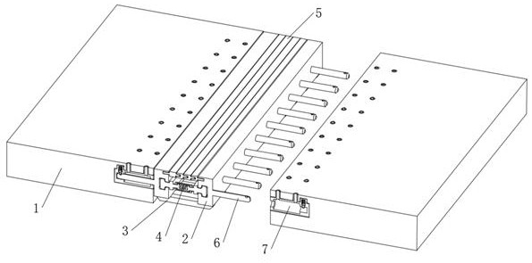 Anti-resonance device for steel-concrete composite bridge
