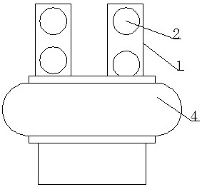 Control device for preventing students from gathering together for campus epidemic protection