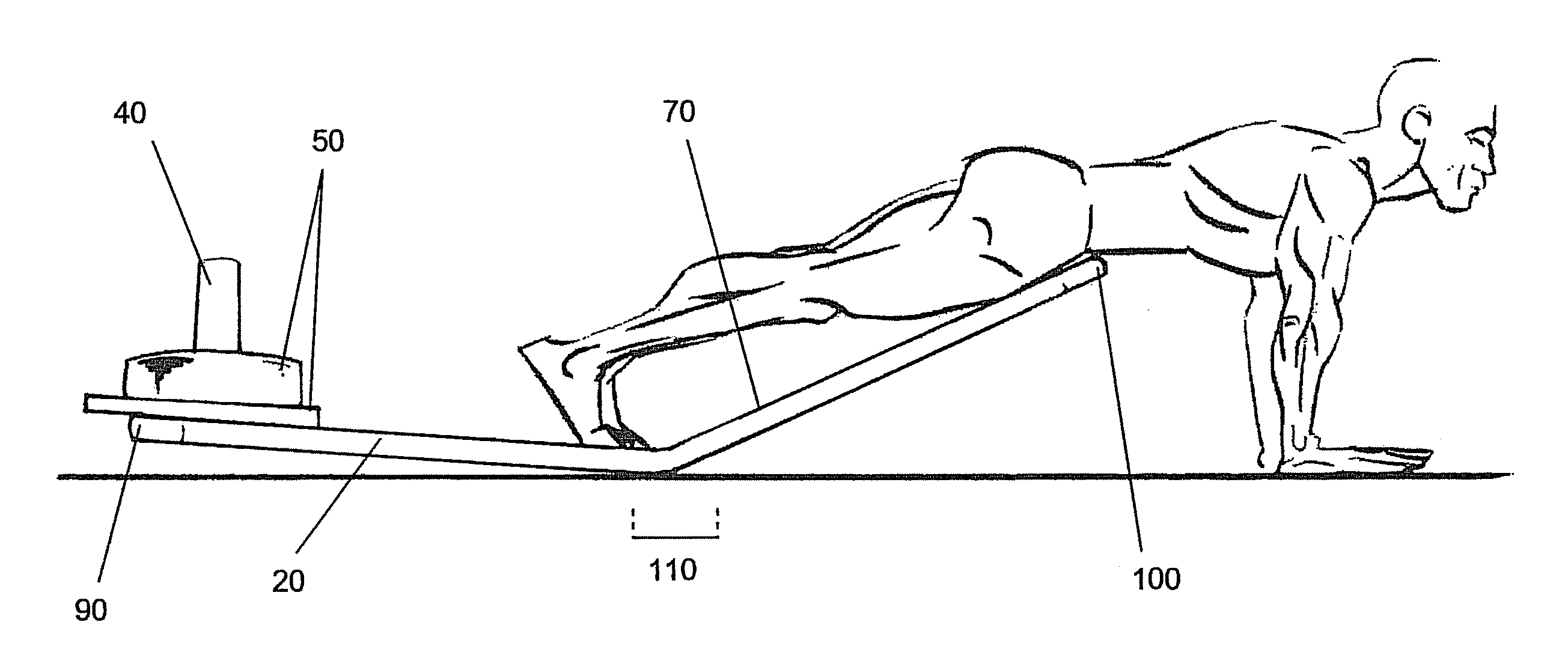 Assisted-exercise apparatus