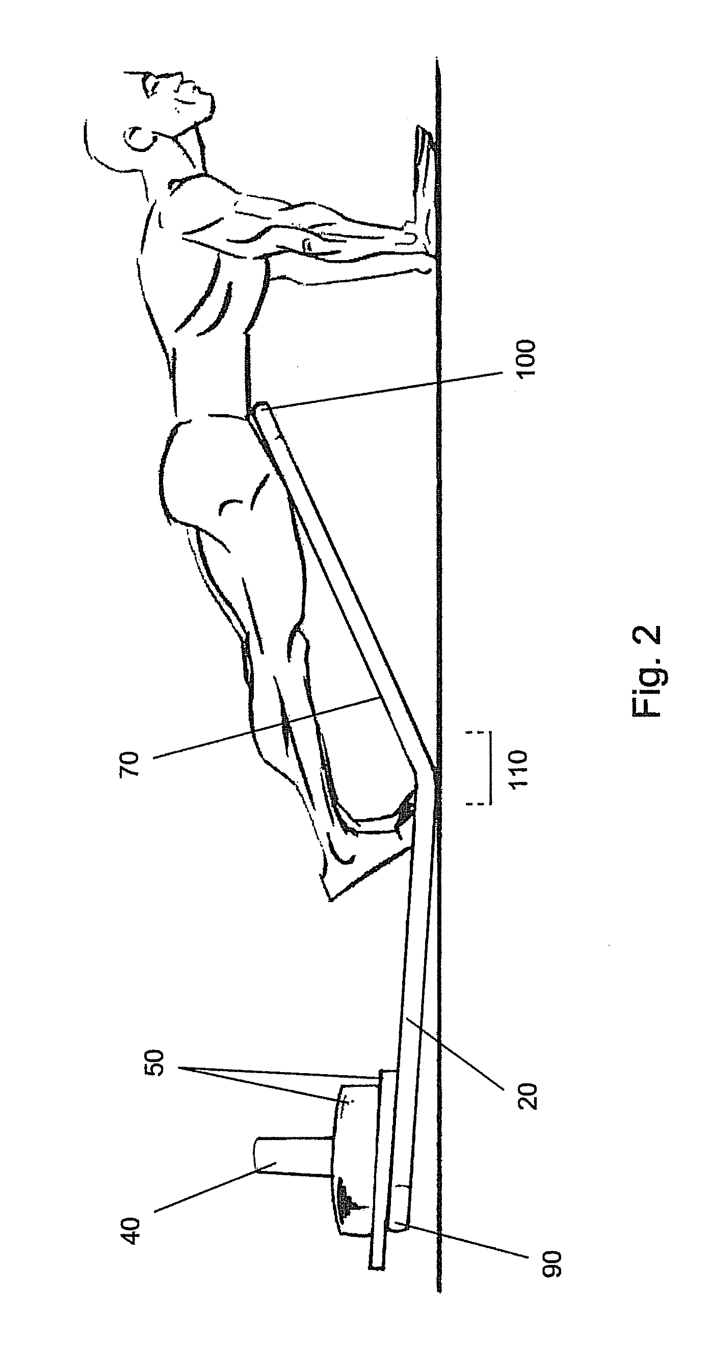 Assisted-exercise apparatus