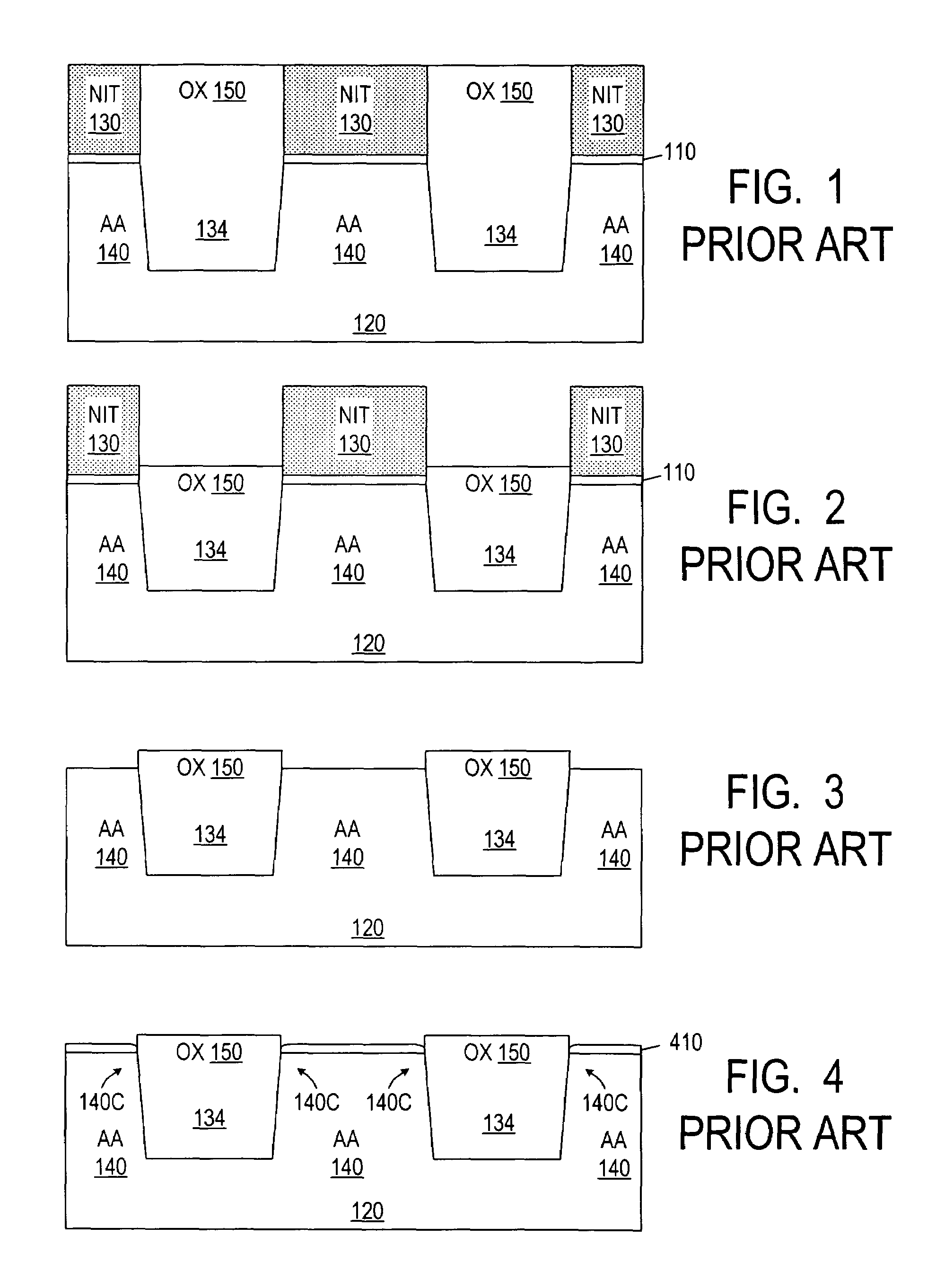 Use of chlorine to fabricate trench dielectric in integrated circuits