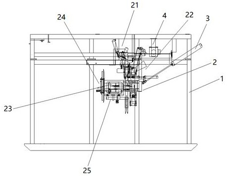 Full-automatic valve bag gravity-type charging equipment