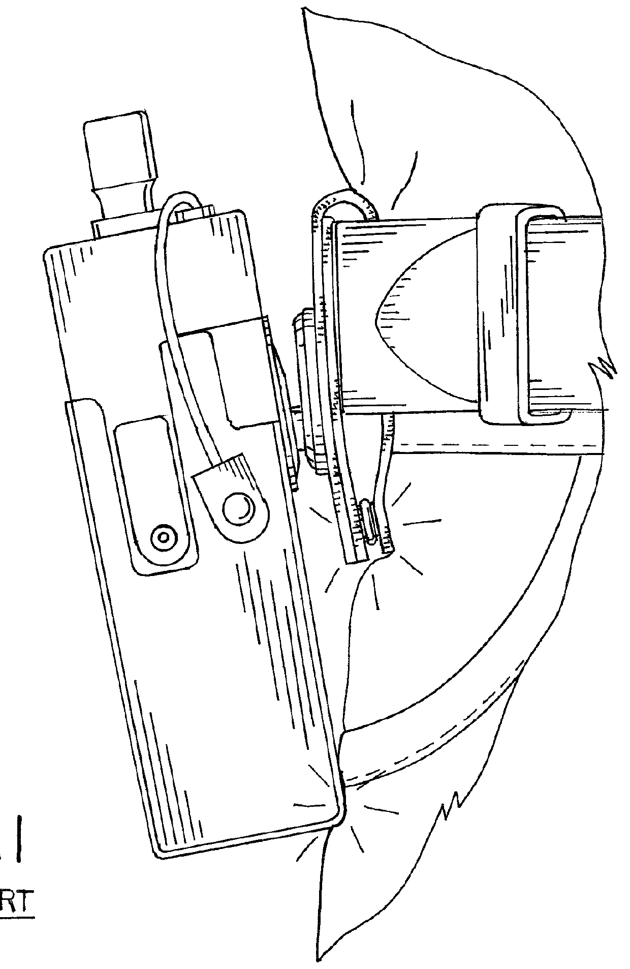 Belt hanger for handheld device