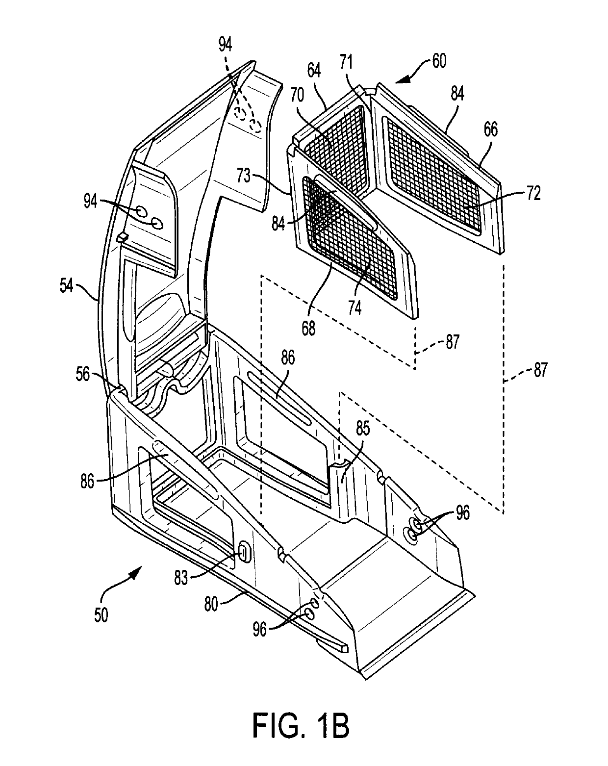 Vacuum systems for hair clippers