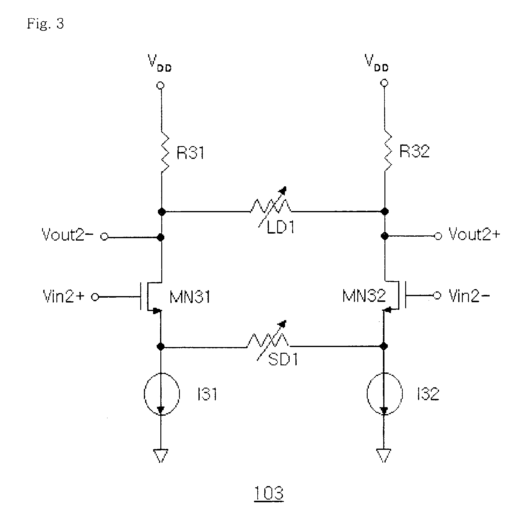 Wideband variable gain amplifier with high linearity operating in switch mode