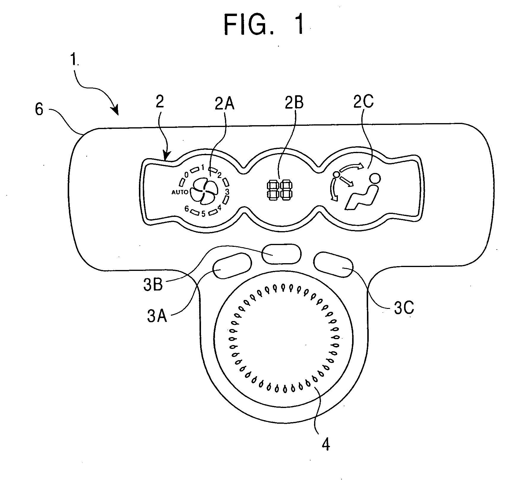 Setting device of a force feedback type